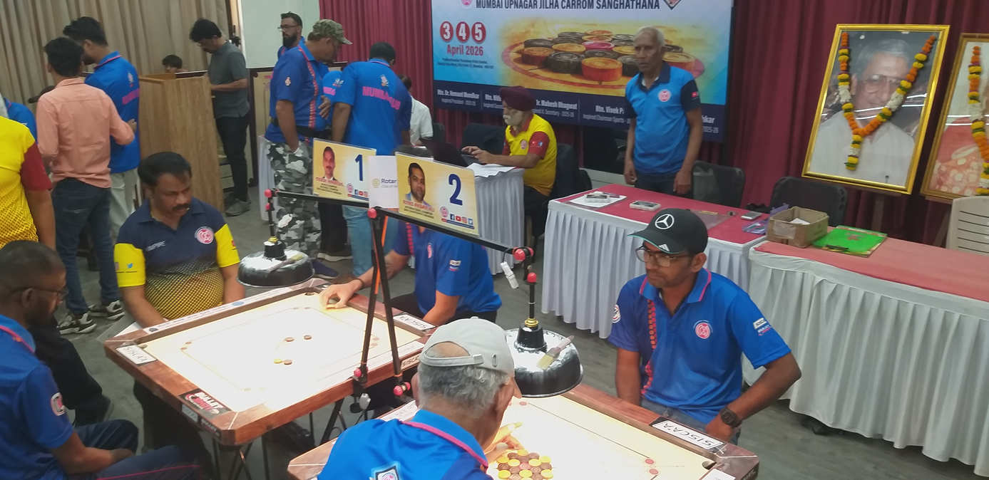 6th Rotary Club of Mumbai Parleshwar State Ranking Carrom Tournament 2026-27
